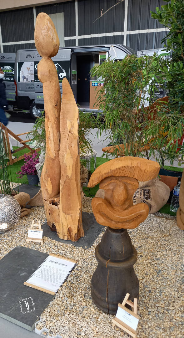 sculpture en bois