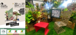 Affiche et photo du salon de l'habitat d'Angers du 20 au 23 septembre 2024