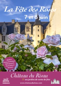 Fête des Roses, les 7 et 8 juin 2025 au Château de Rivau