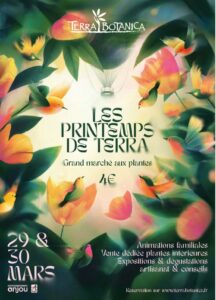Affiche Les Printemps de Terra, les 29 et 30 mars 2025