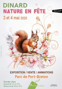 Affiche Nature en Fête les 3 et 4 mai 2025 à Dinard